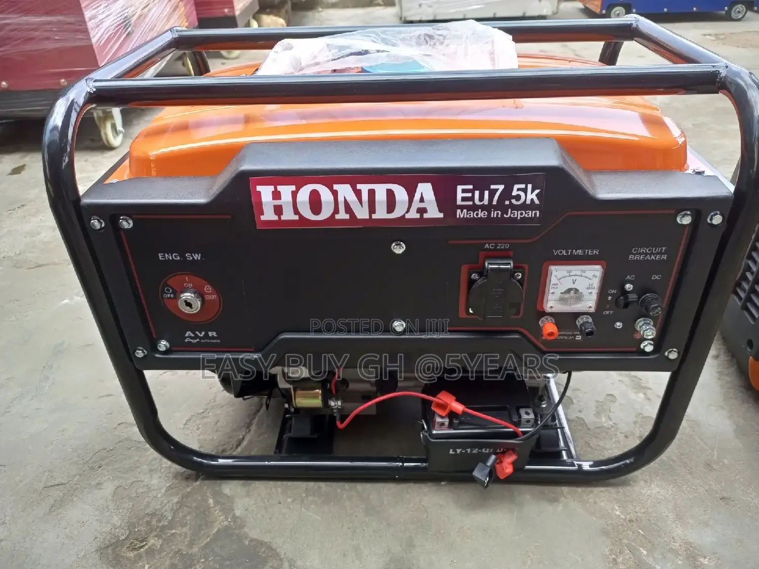 £ Honda 7.5kva Generator 8500watts Japan