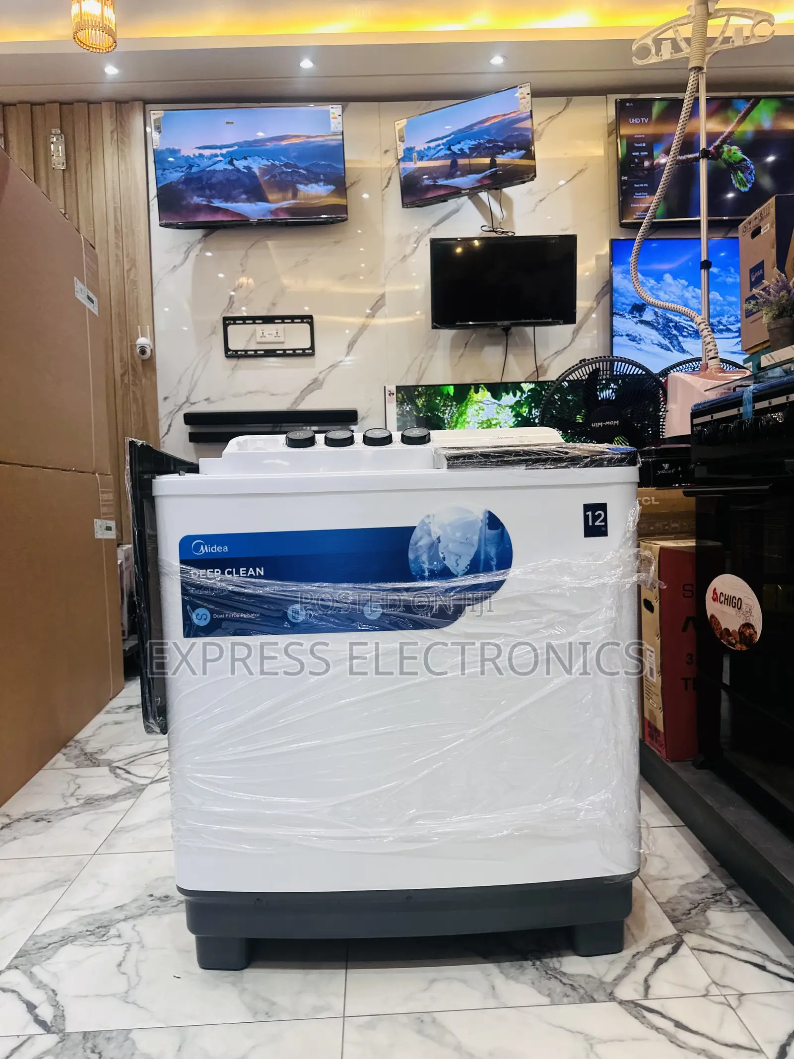 Authentic Sleek New Washing Machine 12kg Topload