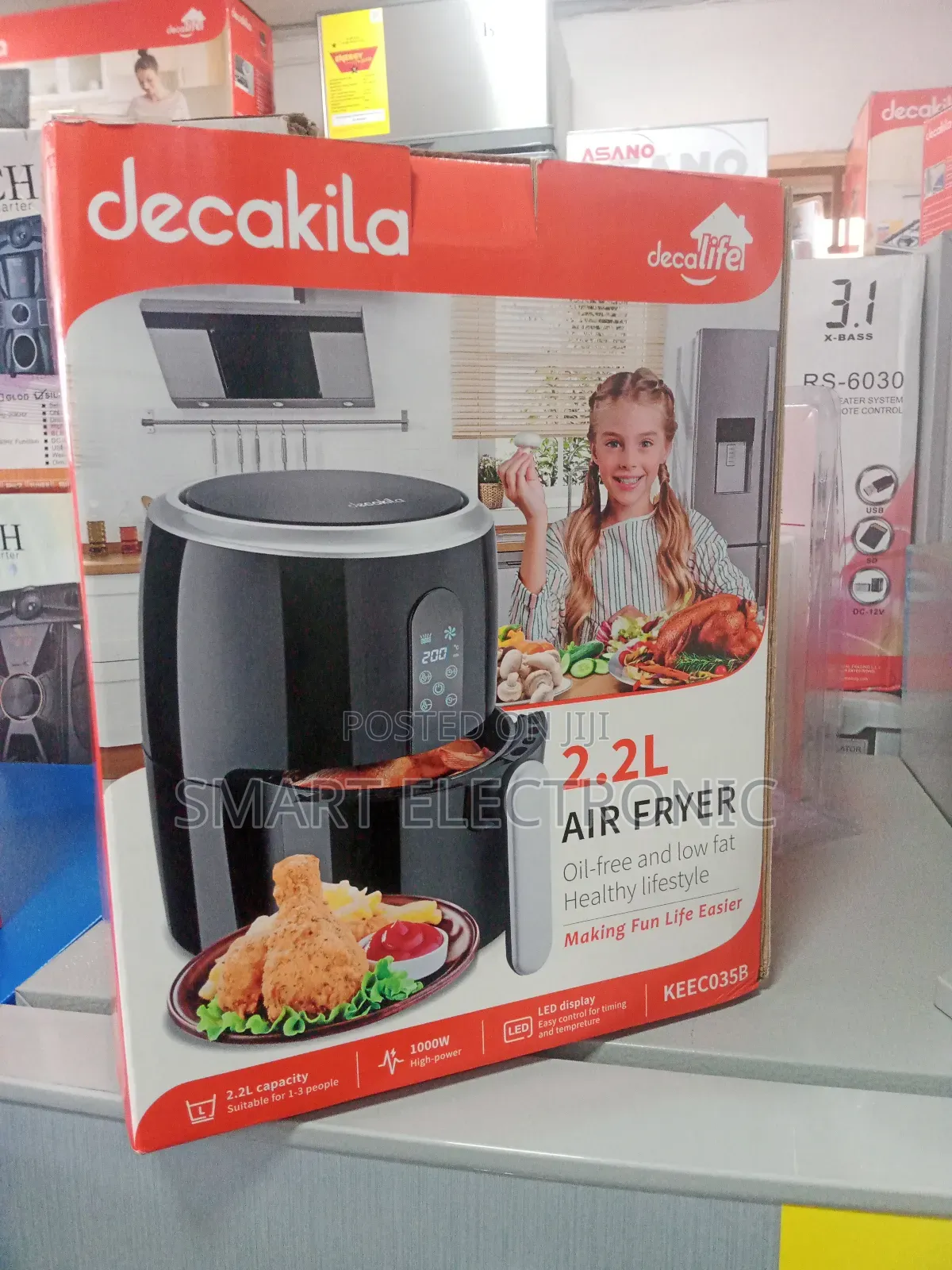 Decakila Air Fryer Affordable Air Fryer