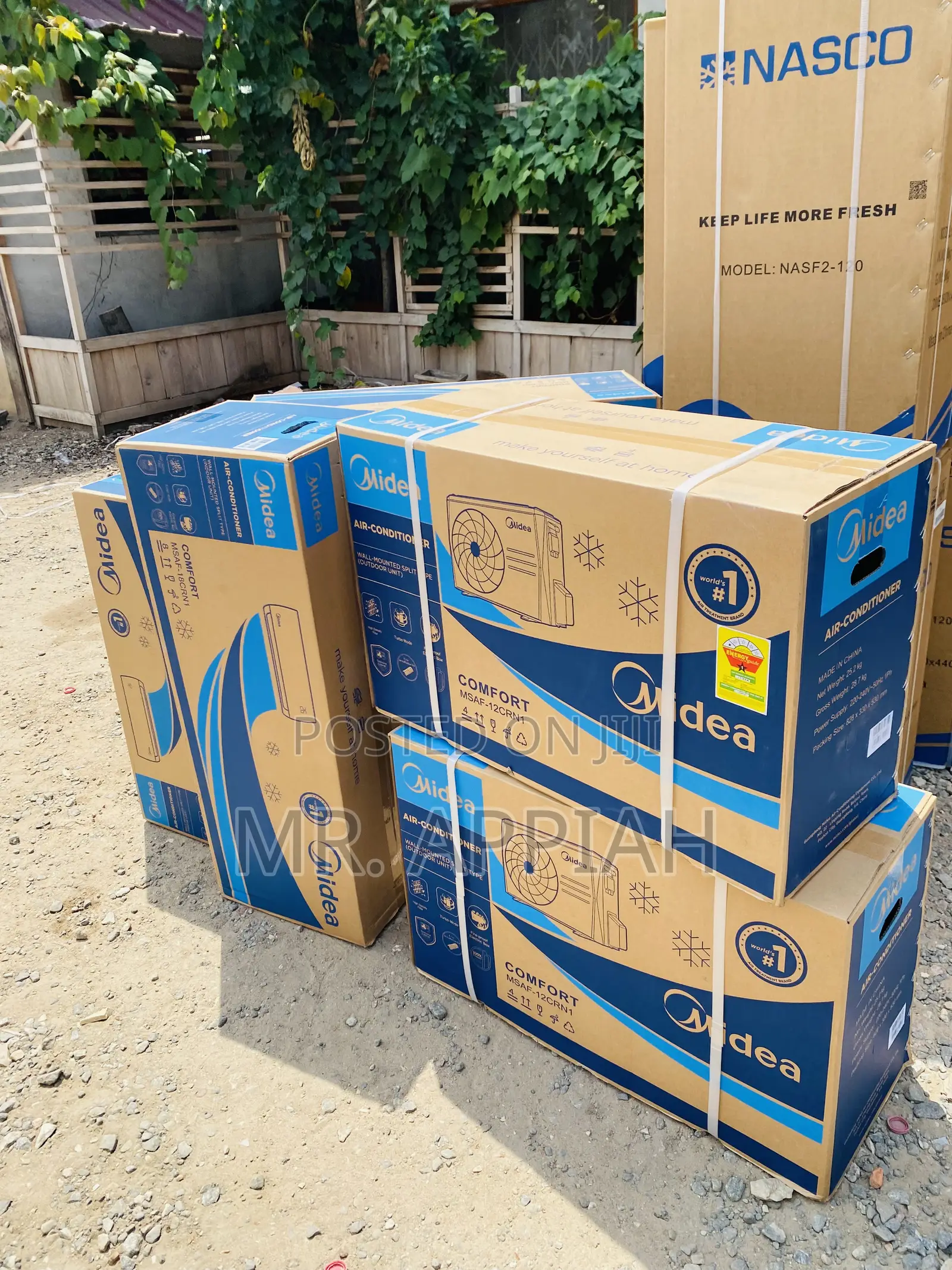 Durable Midea 2.0hp R410 Split Type Inverter AC.