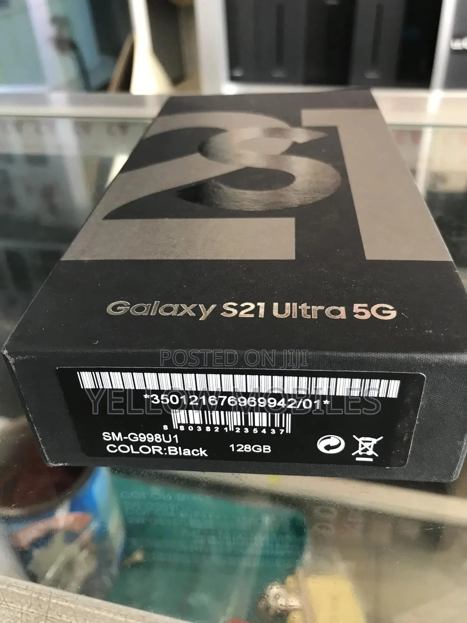 New Samsung Galaxy S21 Ultra 5G 256 GB Black