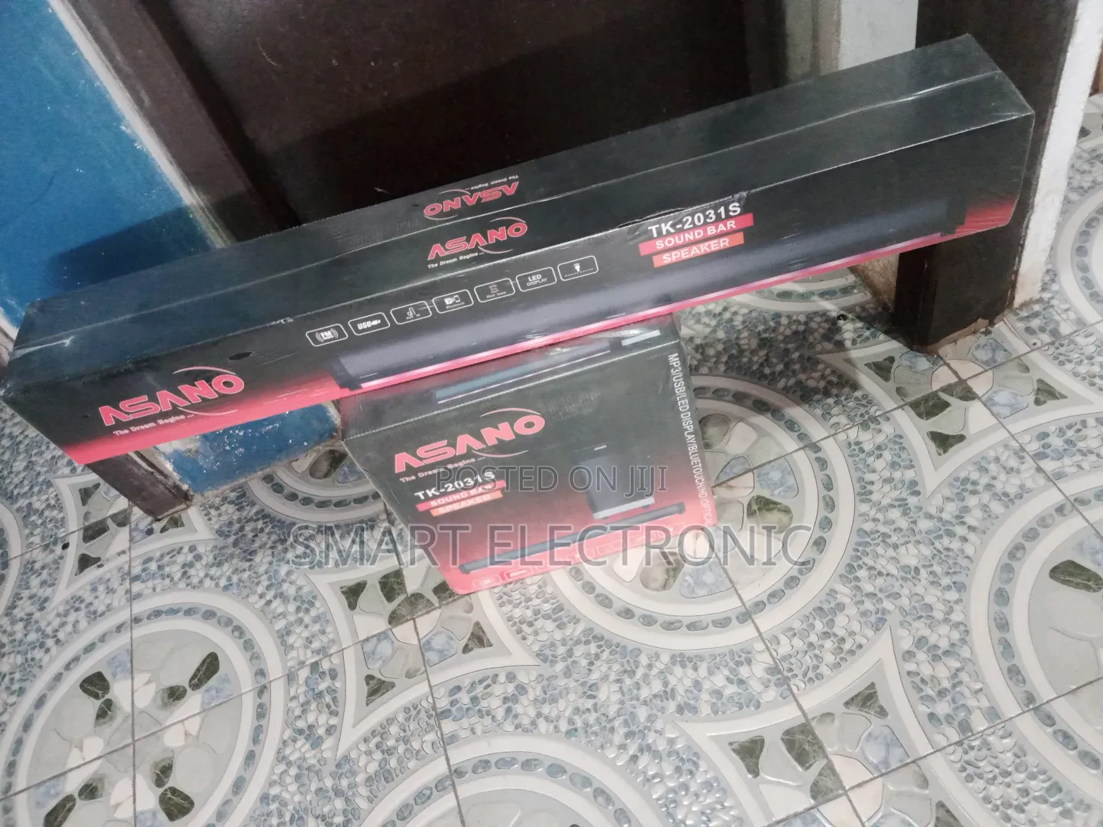 USB/LED Display Asano Sound Bar Bluetooth Speaker