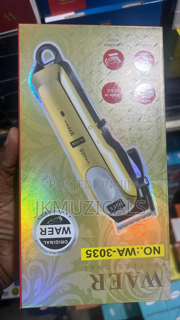 Rechargeable_ Hair Clipper | Waer_ Cordless Barbing Machine