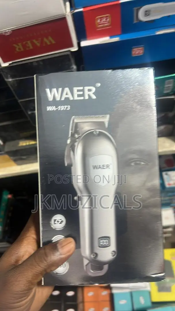 Rechargeable_ Hair Clipper | Waer_ Cordless Barbing Machine