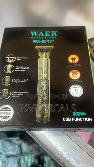 Rechargeable_ Hair Clipper | Waer_ Cordless Barbing Machine