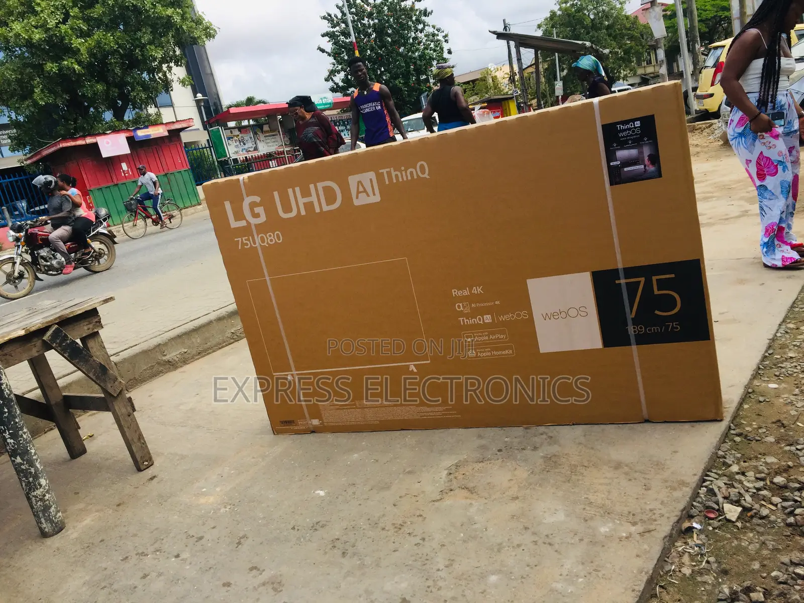 75”—- UR80 UHD Smart LG Television 