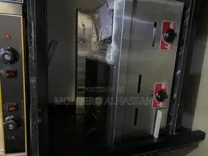 Gas Griddle With Gas Fryer