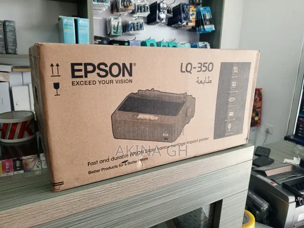 Epson 24 Pin Impact Dot Matrix Printer Lq-350 2
