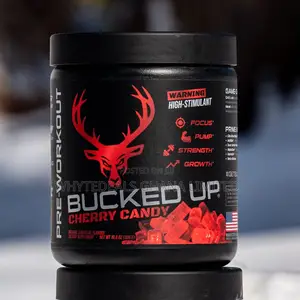 Mad Strength_bucked Up Preworkout for Gym and Fitness