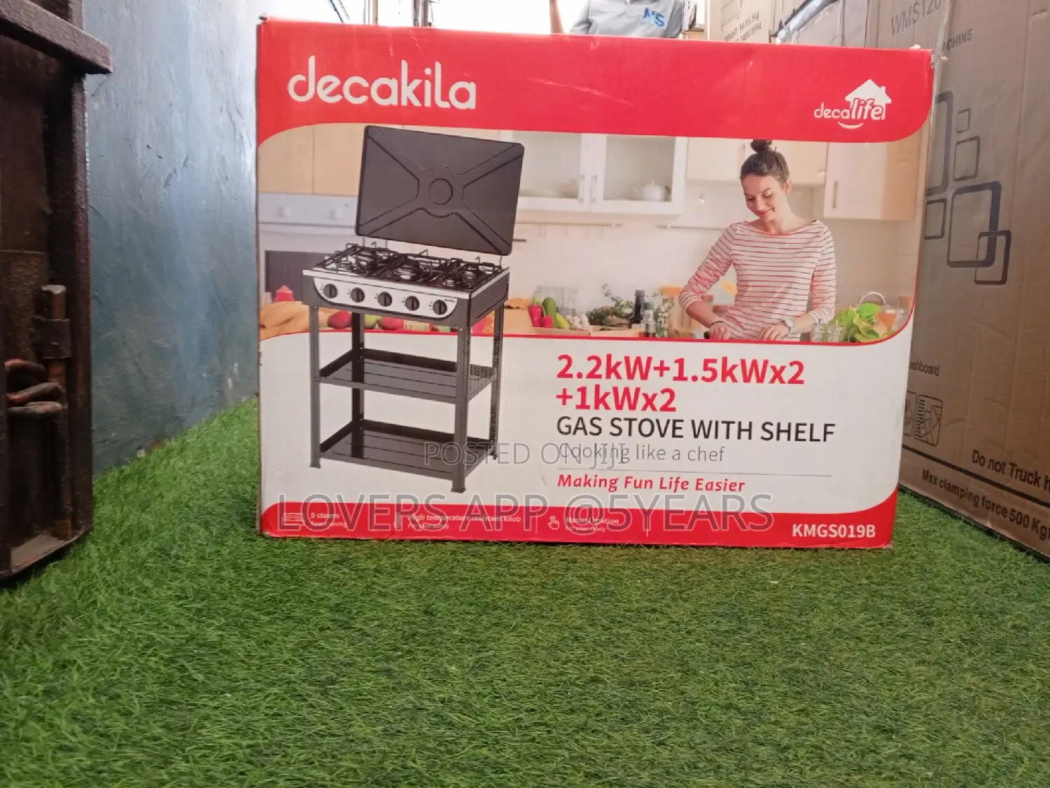 Quality and Affordable Decakila Gas Stove Gas Stove Gasstove