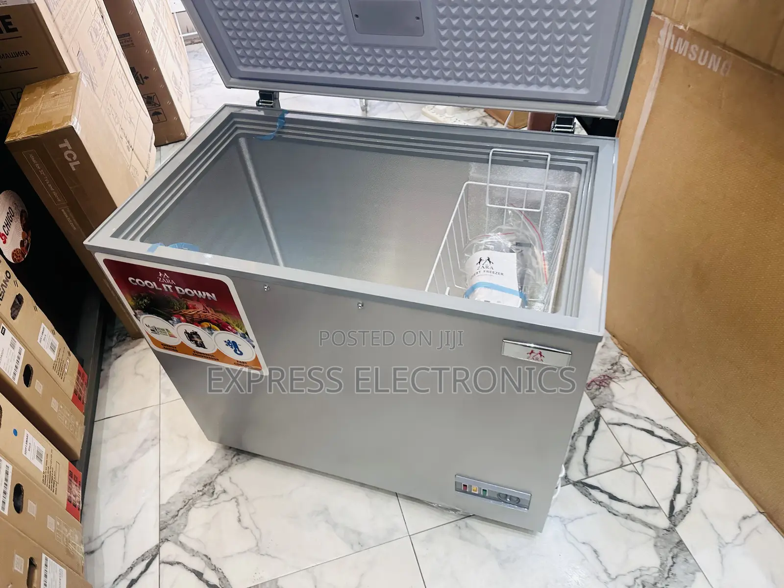 Brand New Zara -300fl Chest Freezer Single Door 238L