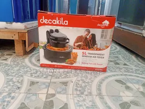 Brand New 5L Transparent Window Glass Air Fryer Decakila