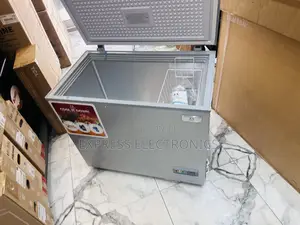 Chest Freezer Single Door 238L Zara -300fl Grey Color.