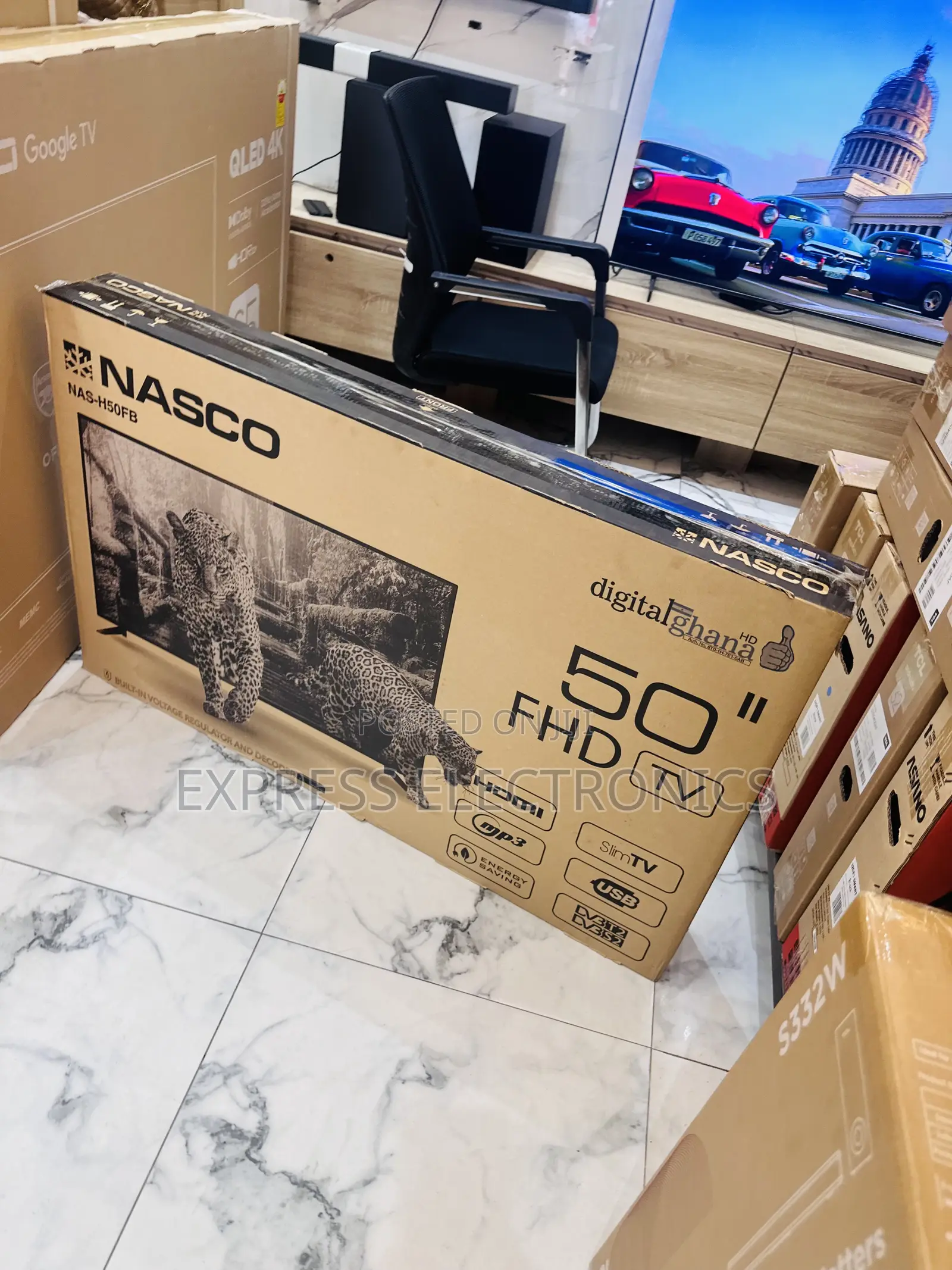 Wide Vivid Clear FHD Satellite Images Nasco 50”
