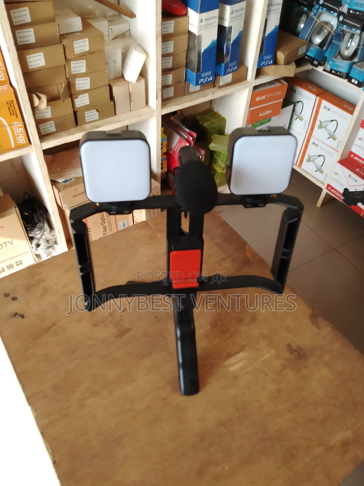 Double Light Video Making Kits Live Broadcast Led Selfie
