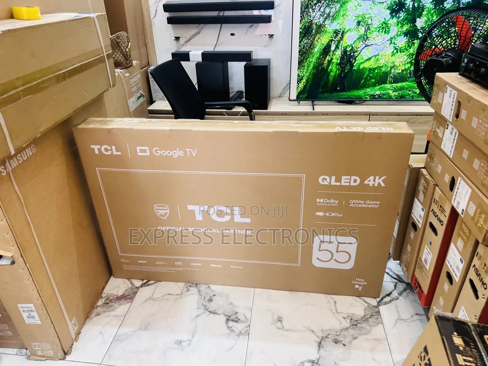 Mesmeric New Sleek TCL 55”C645 QLED Smart