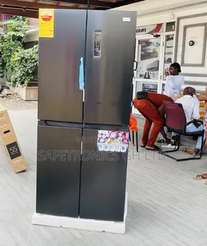 Pearl Pf-550bss Side by Side 4 Doors Reliable Fridge 
