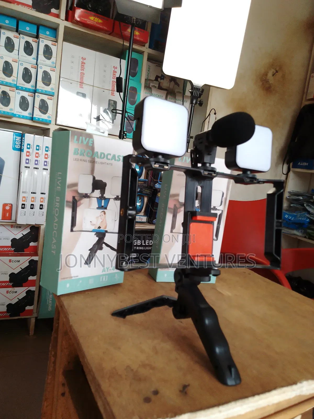 Original Video Making Kit With Double Lights