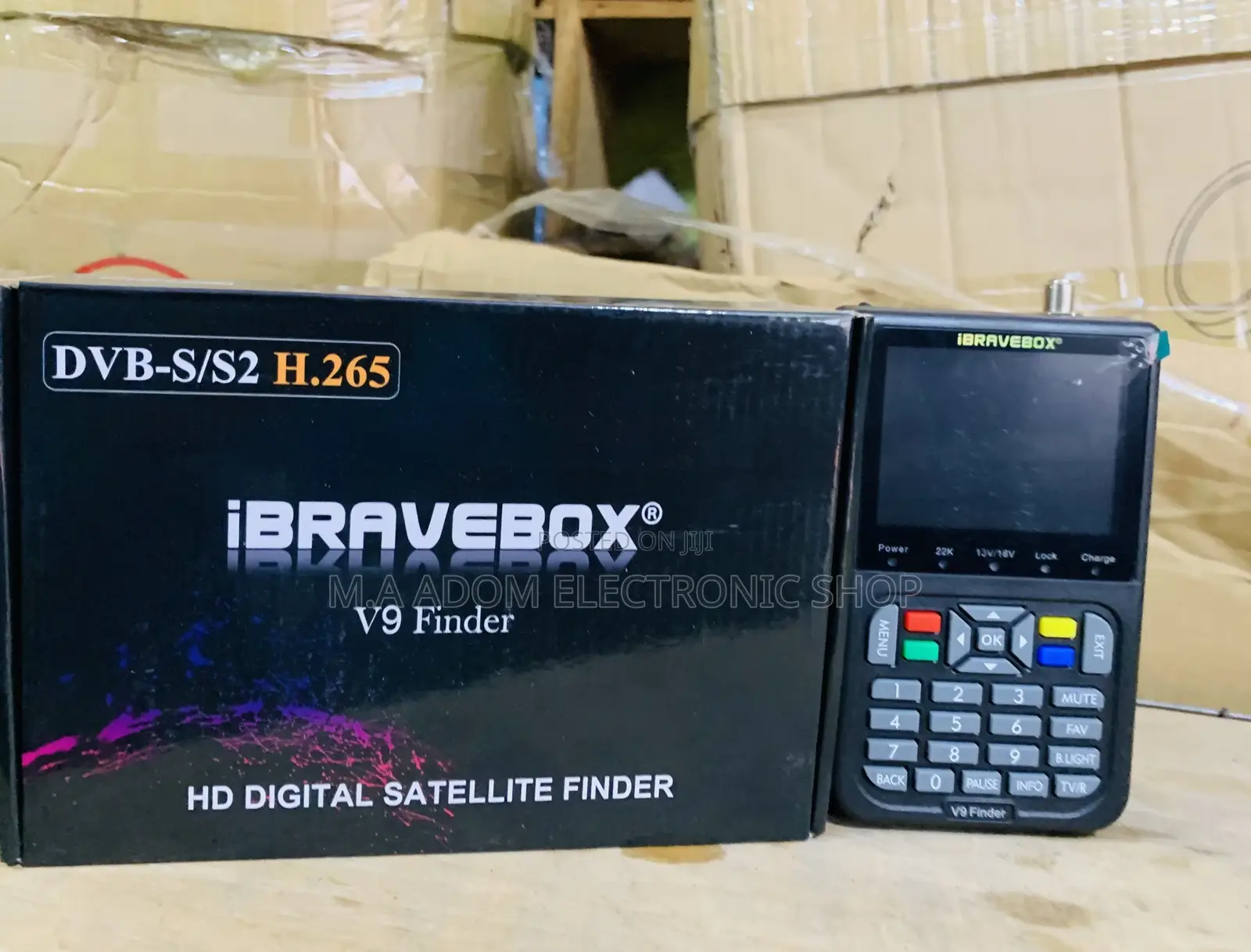 Buy Authentic Ibravebox V9 Satellite Detector Finder.