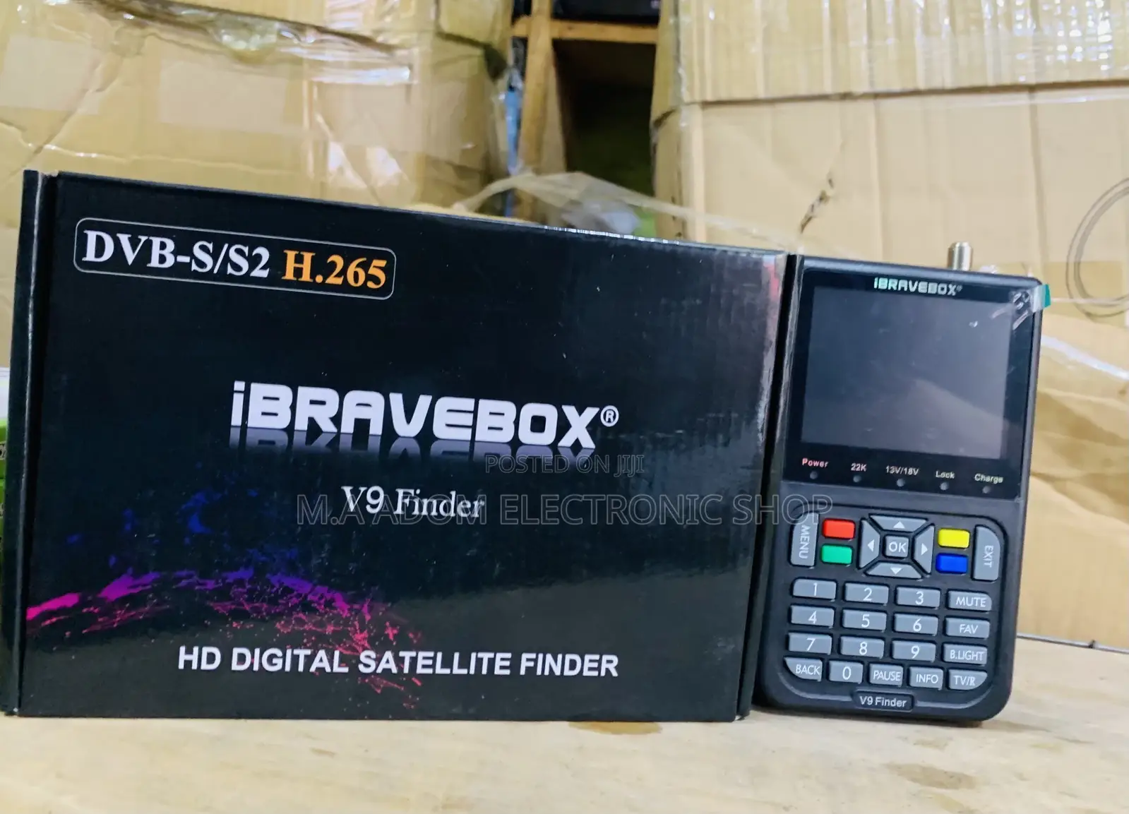 Buy Affordable Ibravebox V9 Satellite Detector Finder.