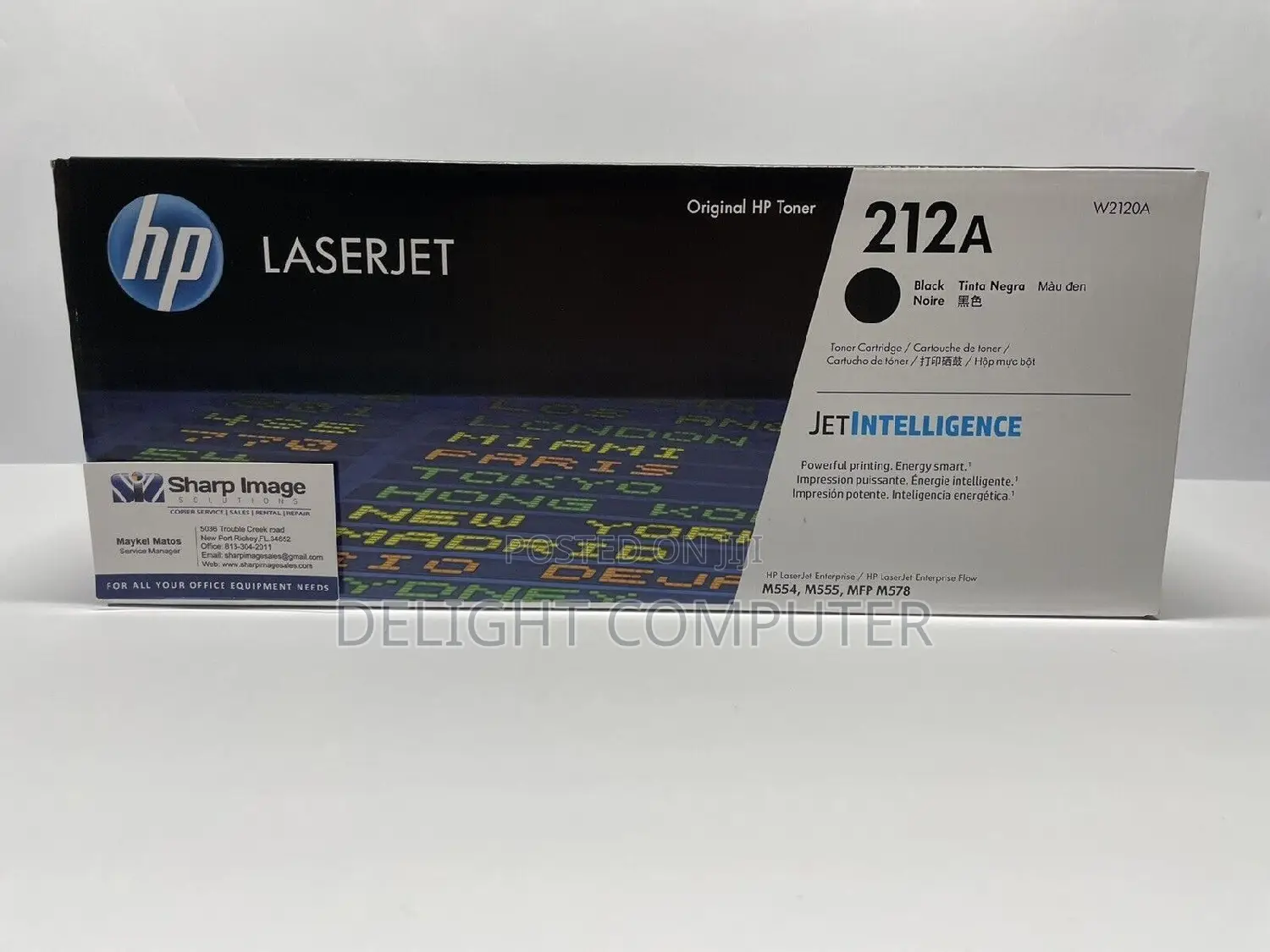 Toner Hp Toner W2120a (212a) Black
