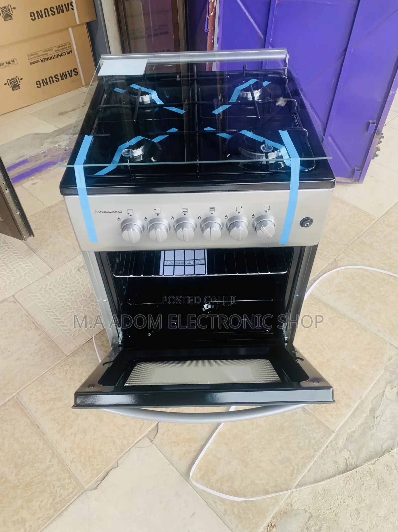 Buy Authentic Oven and Grill Volcano 50x50 Burner(Gray).