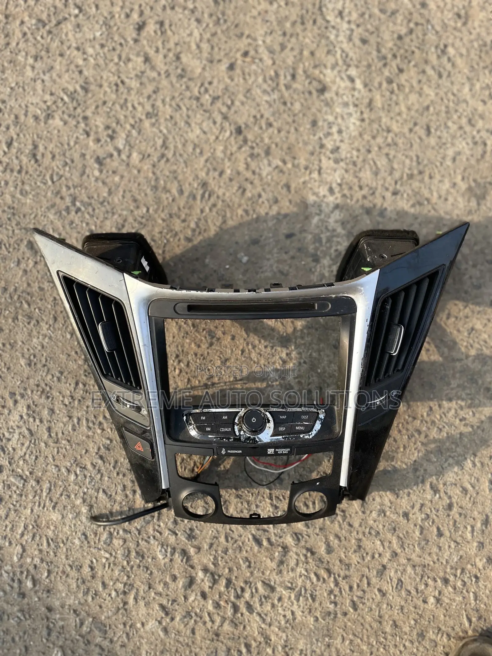 2011 HYUNDAI SONATA a/C Controller W/ Radio Trim Bezel