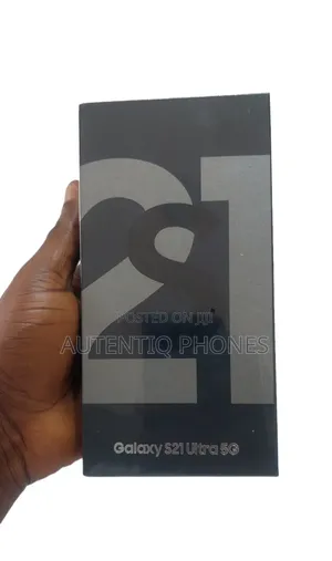 New Samsung Galaxy S21 Ultra 5G 128 GB Silver
