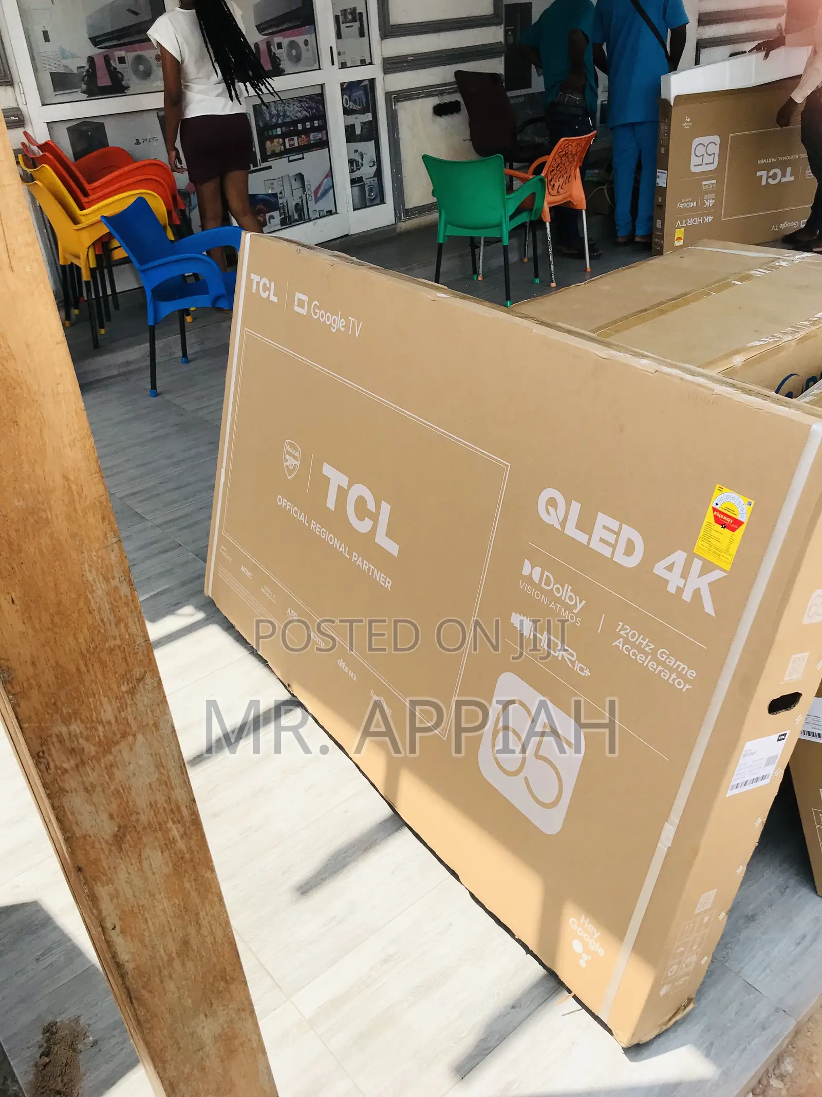 Classic TCL 65c645 65 Inch Qled Smart Television,Black