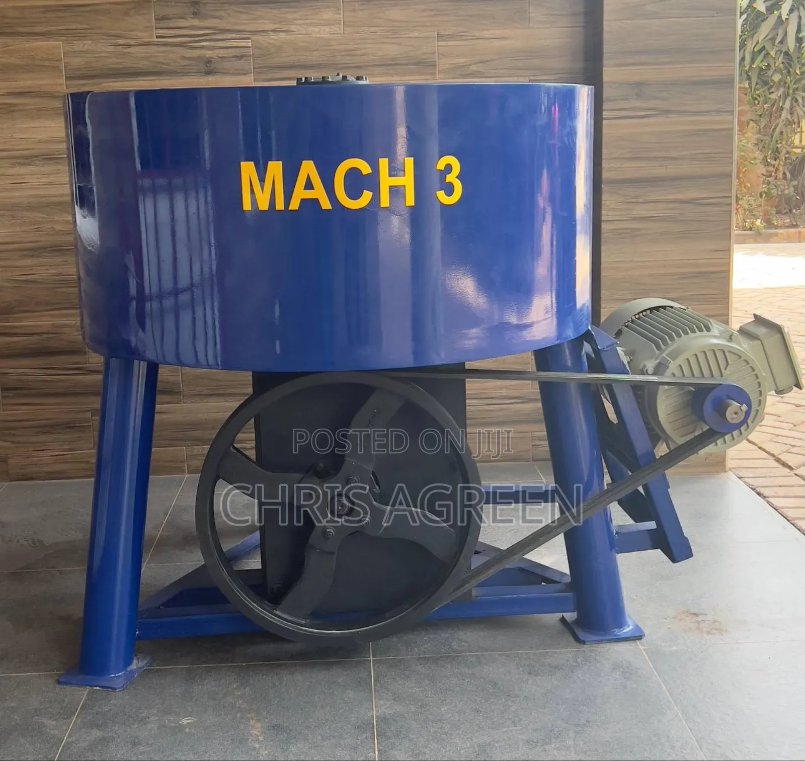 Pan Mixer ( Mixing Mortar for Block Manufacturing)