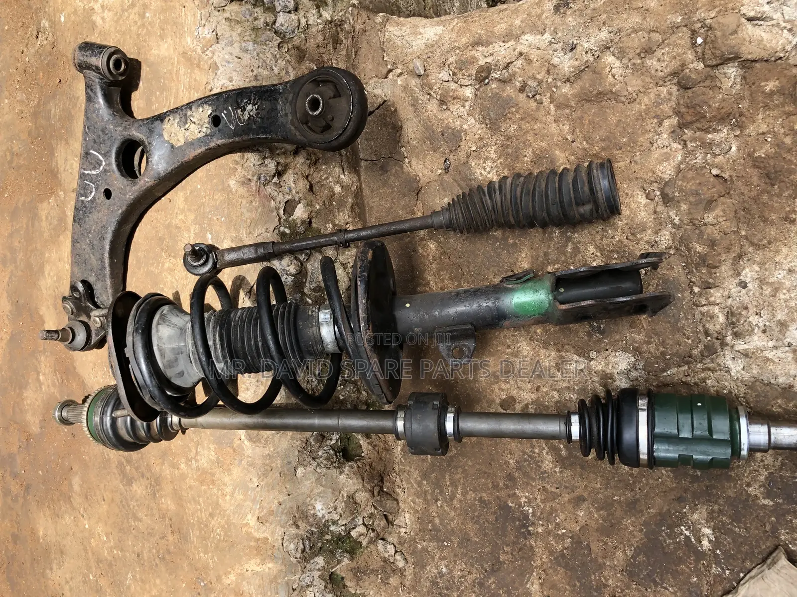 Mazda 2 Spare Parts(Absorbers,Steering Rack,Shaft,Hubs)