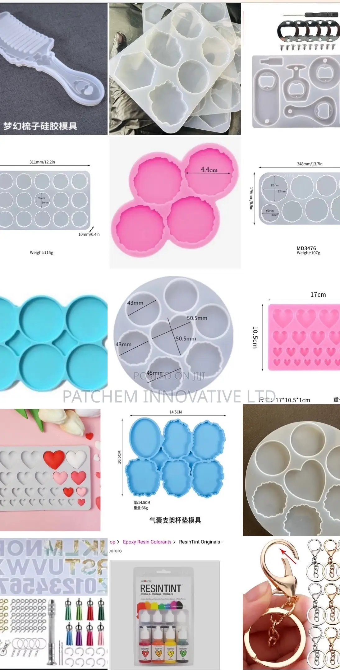 Resin Silicone Mold