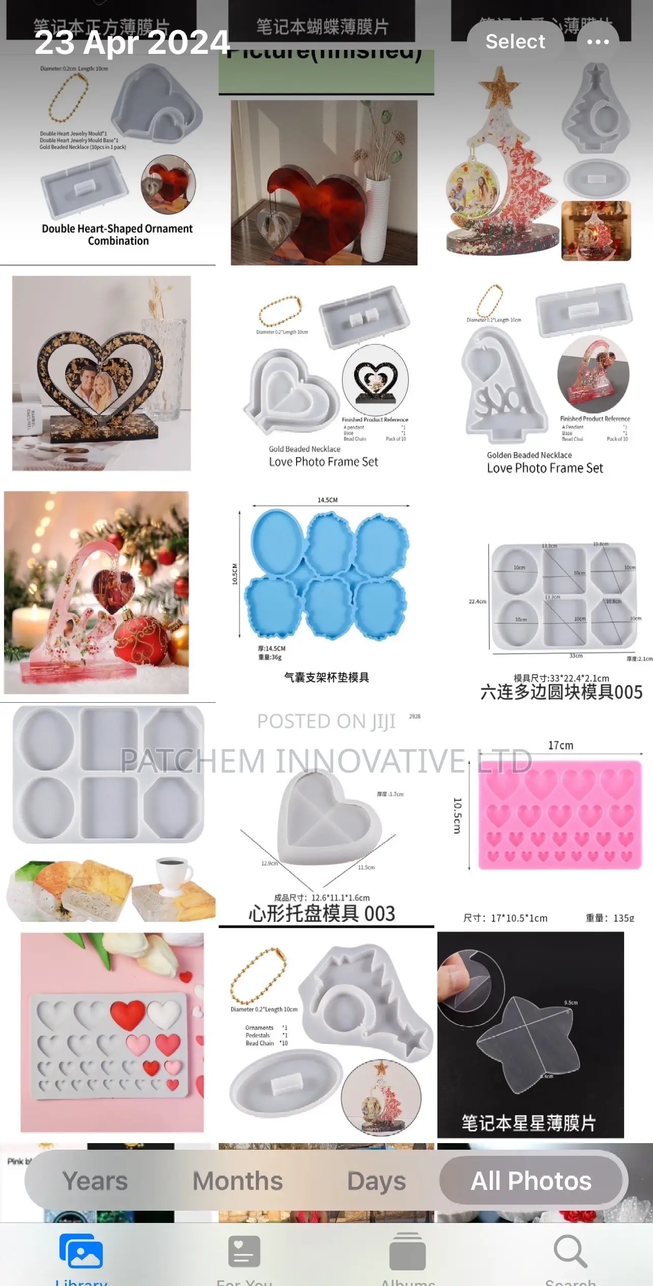 Resin Silicone Mold