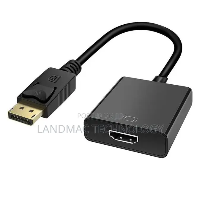 Display Port Male to HDMI Female Adapter Cable