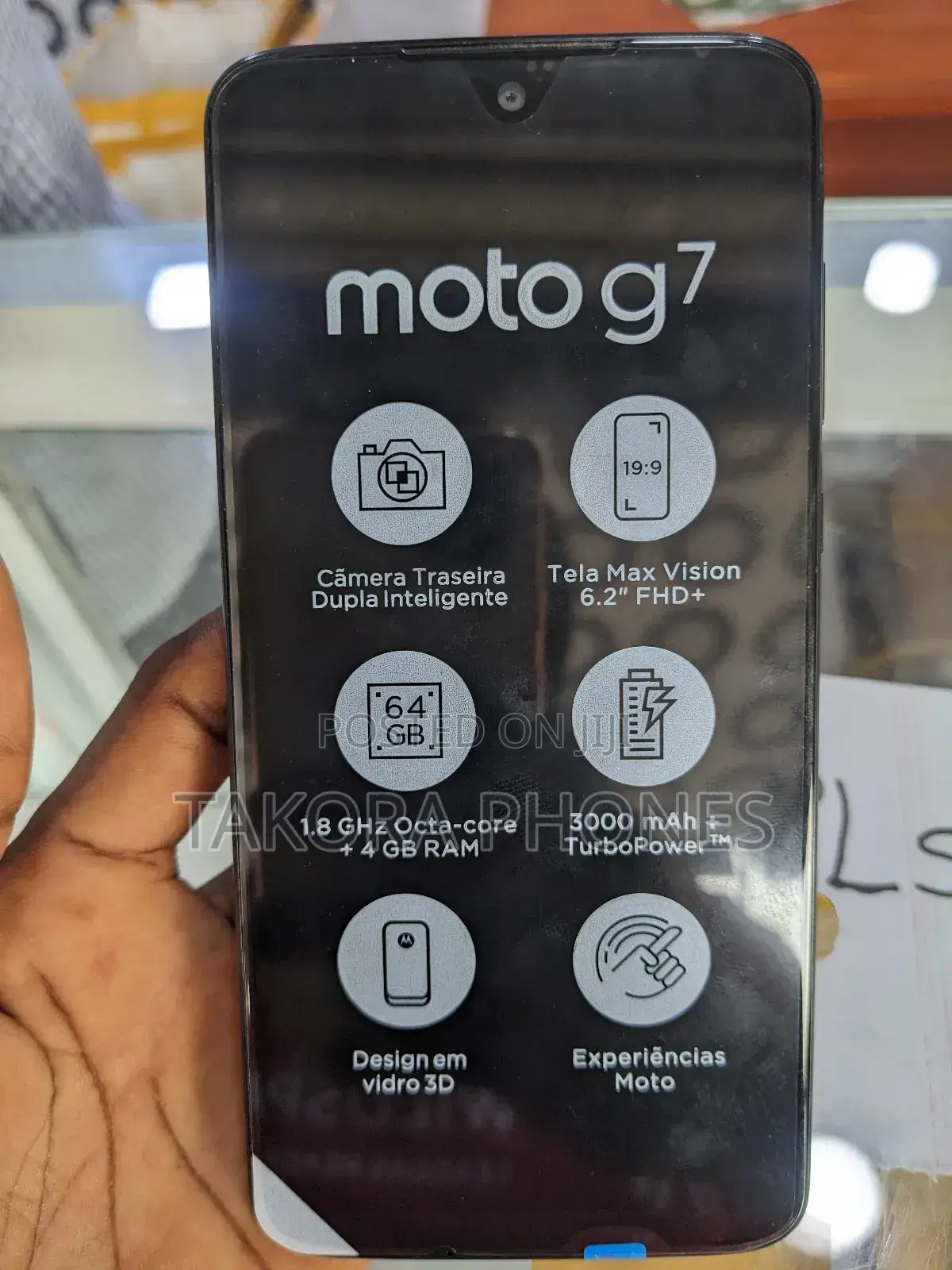 Motorola Moto G7 64 GB Black
