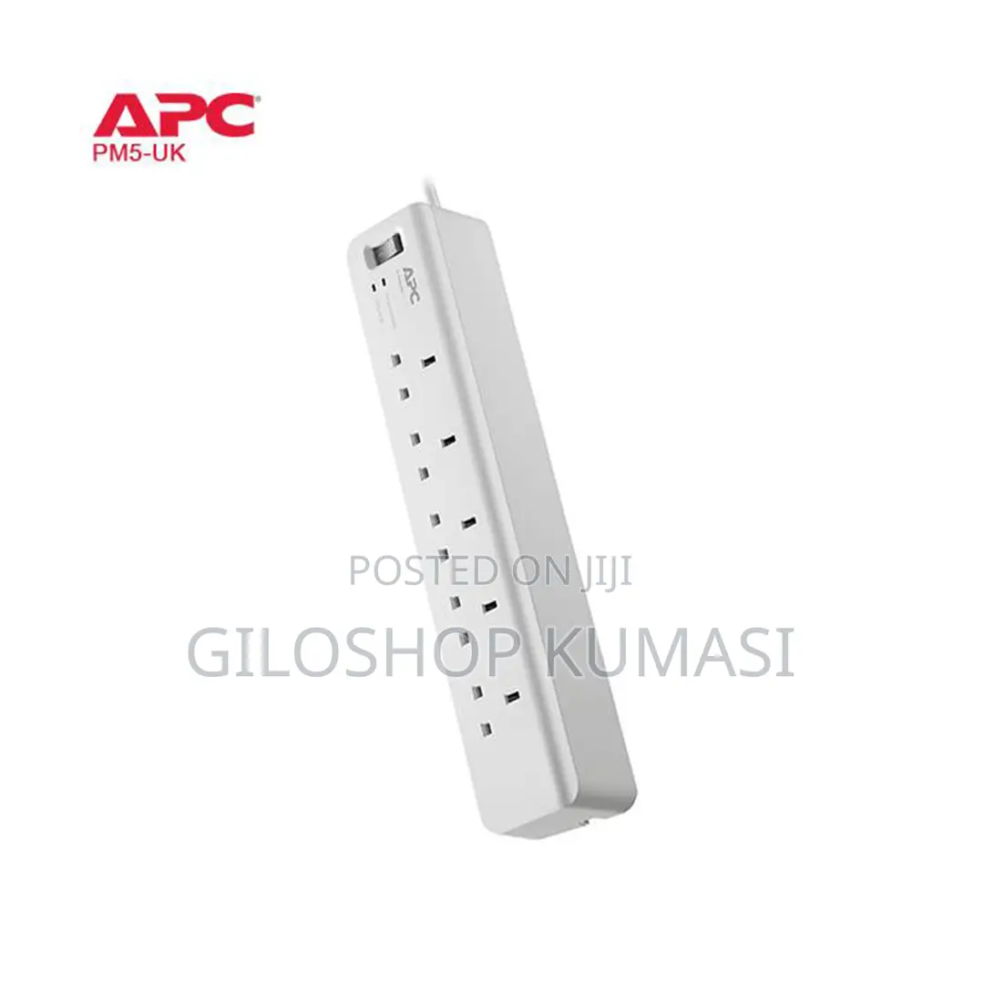 Apc Surgearrest Essential Surge Protector 1.8m 5 Outlets