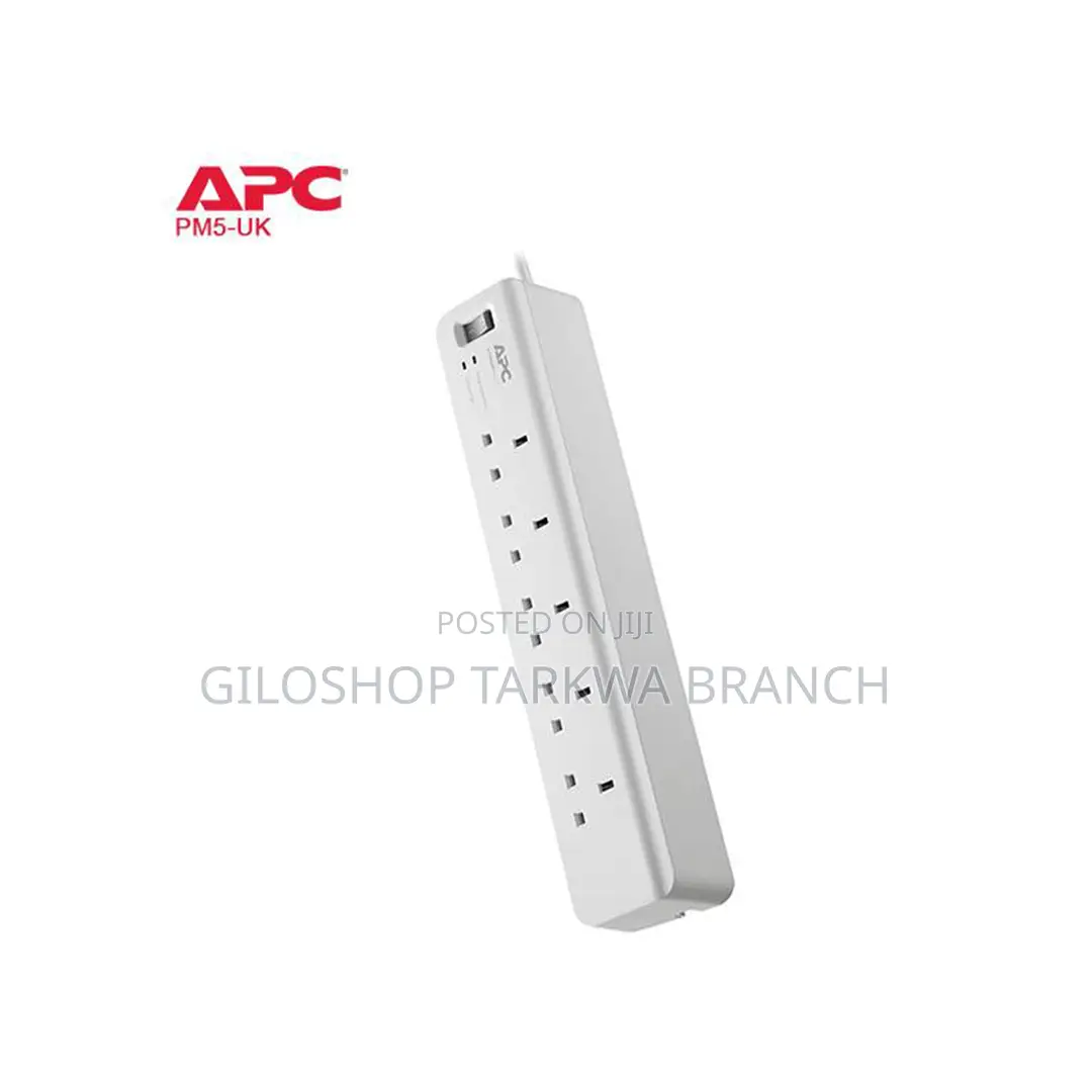 Apc Surgearrest Essential Surge Protector 1.8m 5 Outlets