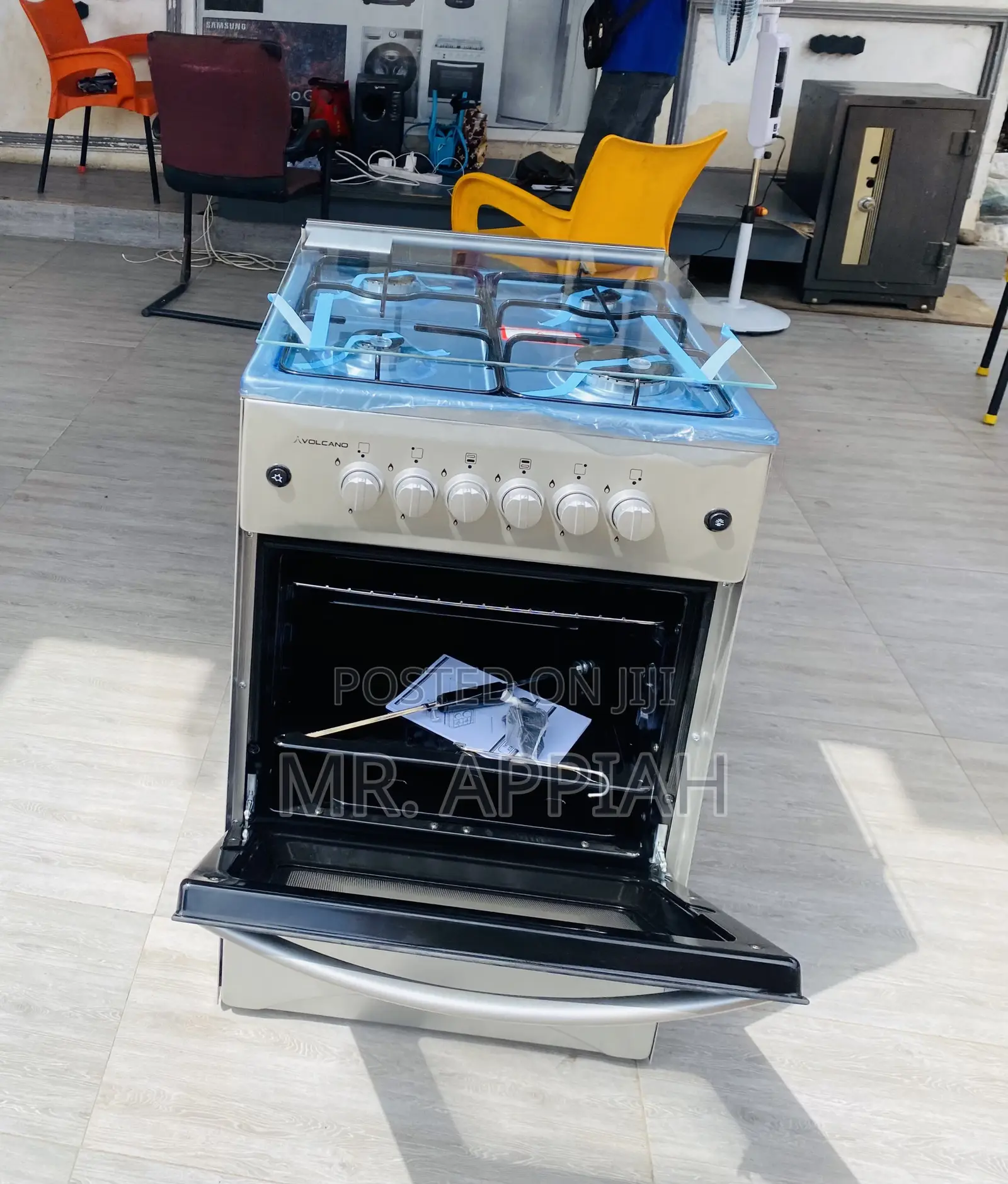 Purchase Volcano 50x50 Ions 4 Gas , Auto Rotisserie.