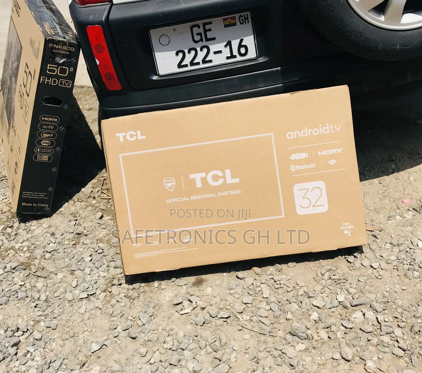 32 Inches Glossy Led Digital Satellite TCL D3200 Television