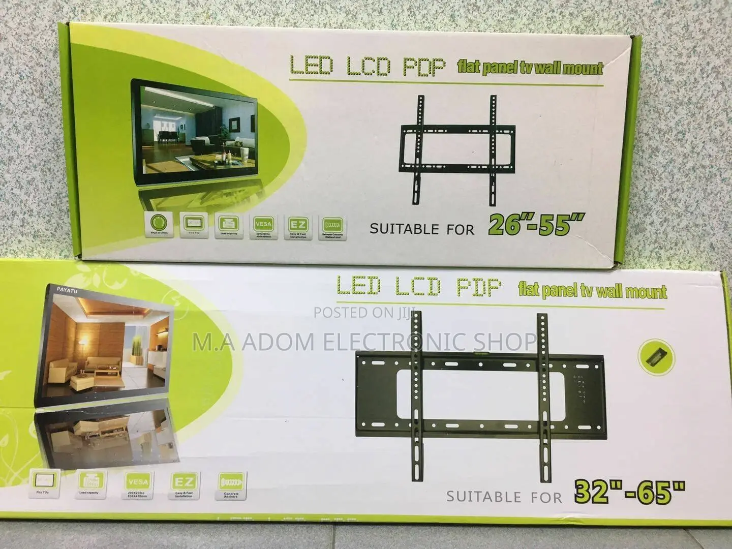 Fixed Wall for Led Tv 32”-80”