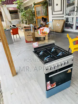 Classic Ferre 60x60 Auto Ignition, Auto Rotisserie 4 Cooker