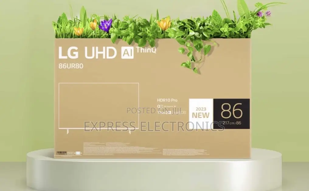 Home Cinematic Uhd Smart 86”Ur80 Lg Television