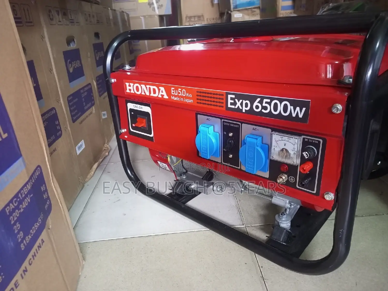 Quality Eu5.0kva Honda Generator 6500watts