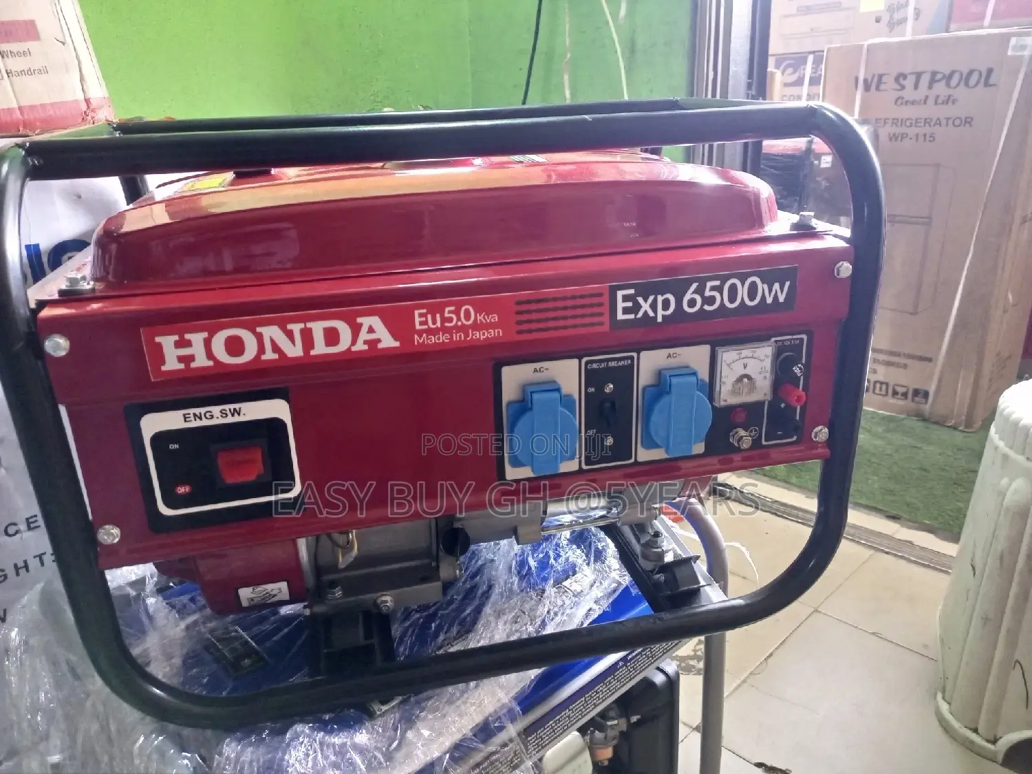 Brand New Honda Generator 6500watts
