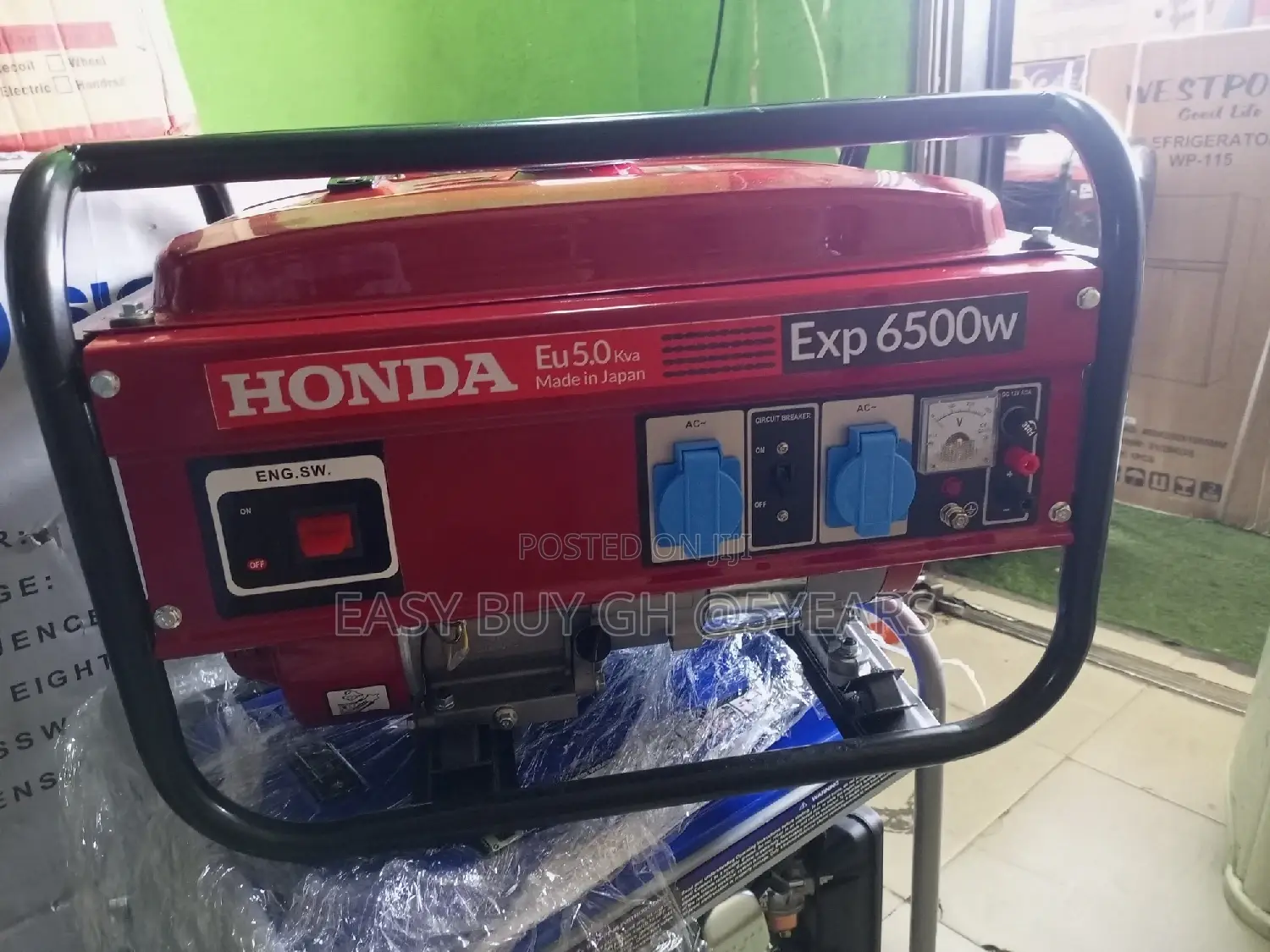 Honda Generator for Affordable 6500watts