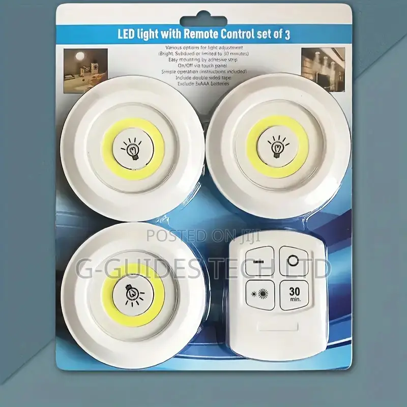 3 in 1 LED Light With Remote Control, 3 in 1 Wardrobe Light