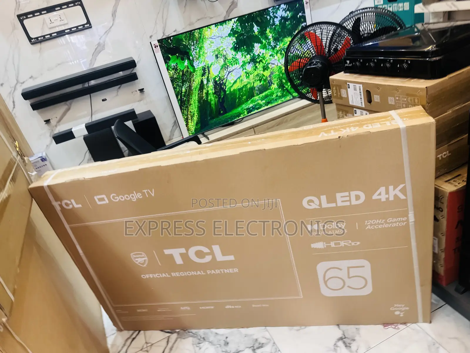 Cinematic Experience QLED Smart TCL 65”C645