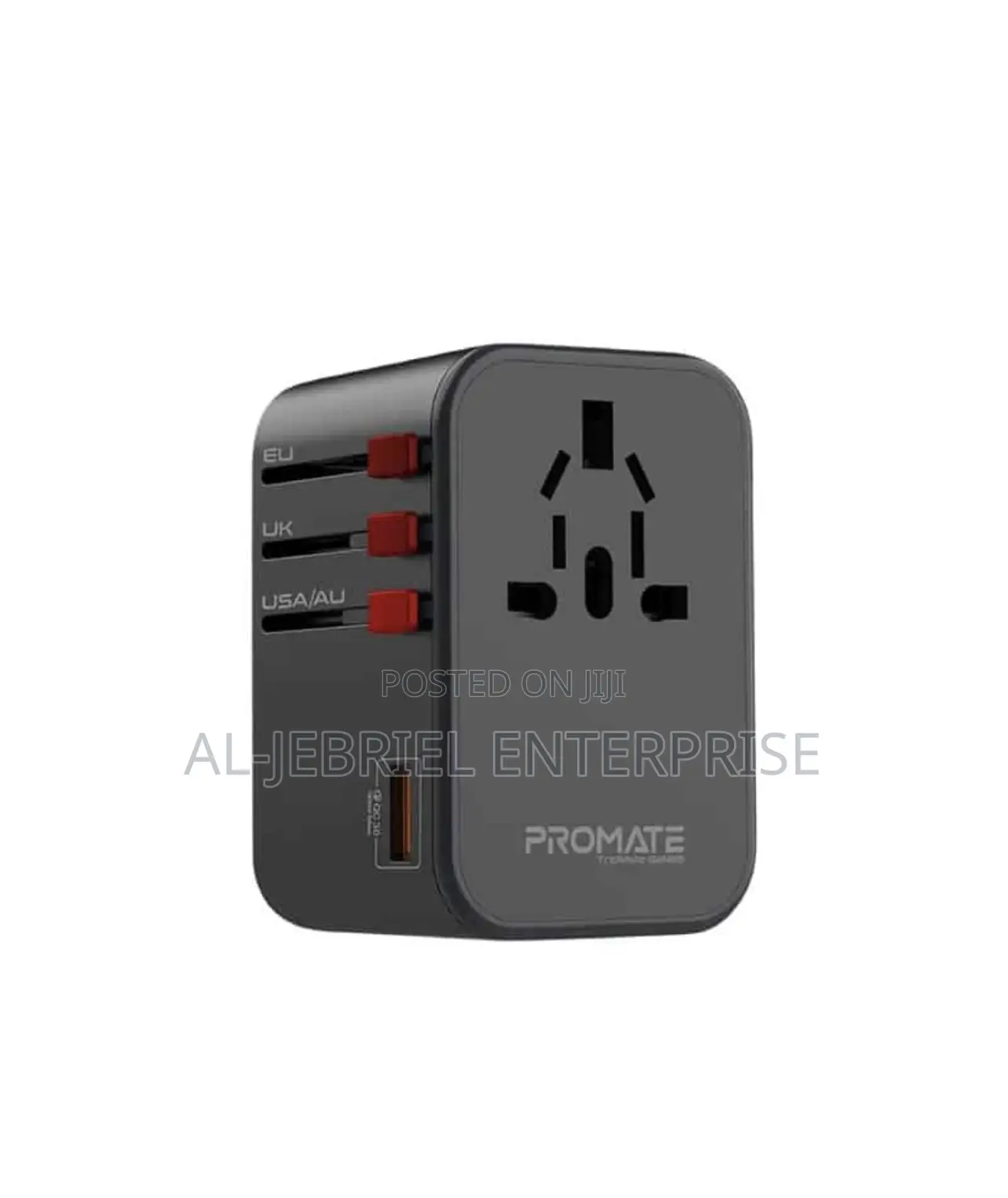 Promate Tripmate-Gan65 Travel Adapter