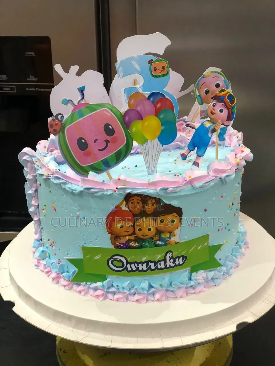 Twins Theme Cake