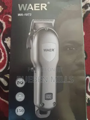 Sharp Blade High Grade Waer Hair Clipper Barbering Machine